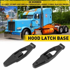 2X Polyurethane HL00-64001-2 Hood Latch Base FOR Kenworth Peterbilt 379 L56-0001