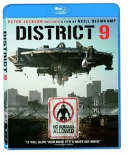 District 9 Blu-ray, 2009, Widescreen Sharlto Copley/David James/Jason Cope 
