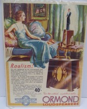 Ormond Loud Speakers Advert Help Yourself Annual 1933