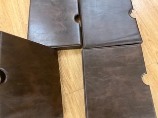 Royal Mail FDC album slipcases 4x brown