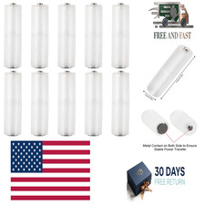 10pcs AAA to AA Battery Adapter AAA to AA Battery Converter Holder Battery