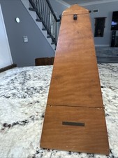 vintage seth thomas Wooden Mechanical Metronome In Pyramid Style