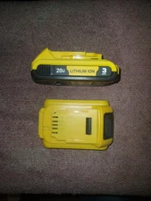 2 dewalt 3ah batteries BA001D