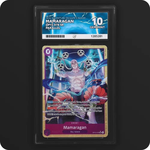 Mamaragan (OP15-078) (V.2) 078 ACE graded card