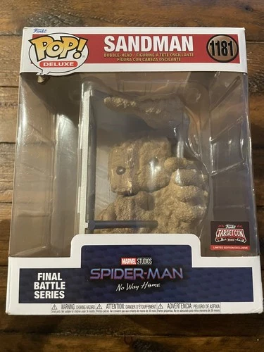 Funko Pop! Deluxe Sandman 1181 Spider-Man TargetCon Exclusive
