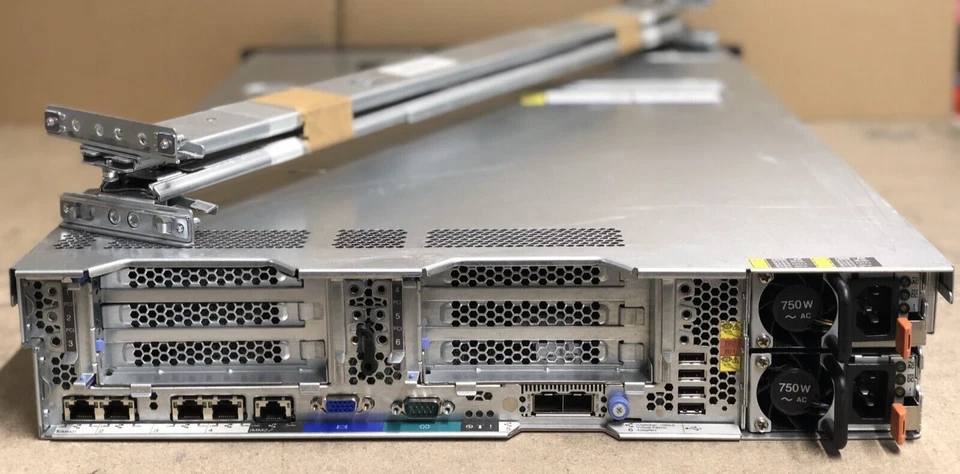 IBM System X3650-M4 2x E5-2670v2 64GB 4x 146GB 15K SAS HDD Rack Server - Image 2 of 2