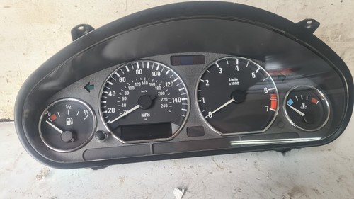 BMW Z3 E36 318 M44 4 Zylinder 16V Tacho Kombiinstrument mit Chromringen - Bild 3 von 7