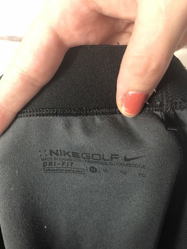 Nike Golf Womens Size XL Gray/Black Yoga Leggings - Picture 3 of 8
