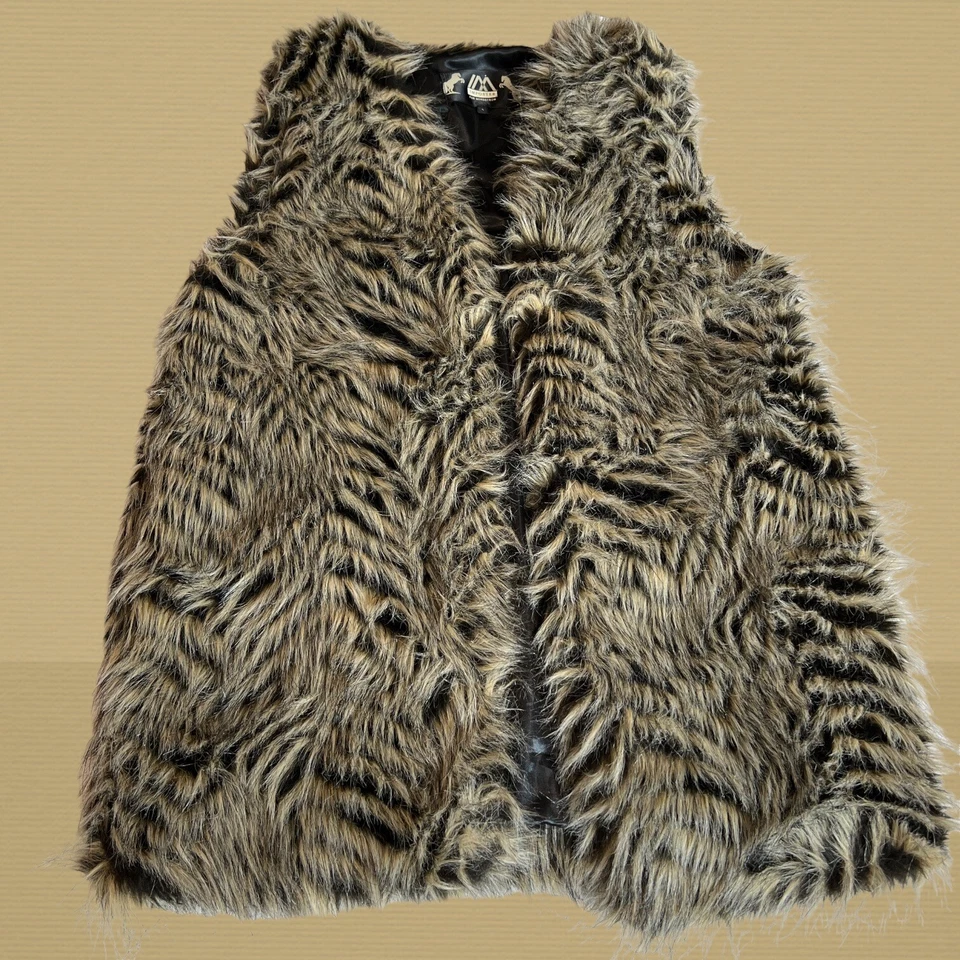 IM самозванцы для Nordstrom искусственного меха жилет сертифицированный животных дружественный маленький - Изображение 2 из 4