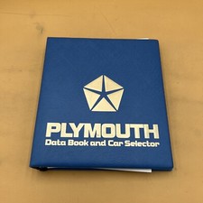 1987 Plymouth Data Book Dealer Album Reliant ...