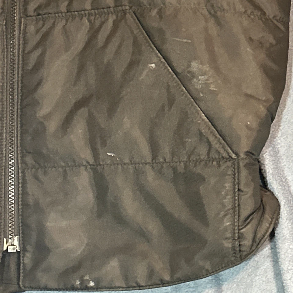 BMW Heated Vest Medium Mens Motorcycle Gray Insulated Nylon Full Zip - Изображение 2 из 4