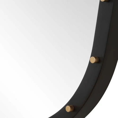 BENEDO INDUSTRIAL INSPIRED IRON WALL VANITY MIRROR UTTERMOST 09967 - Picture 4 of 5