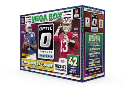 2023 Panini Donruss Optic Football Hobby Mega Box - Red Hyper