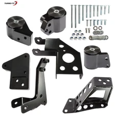 For Civic EG K20 K24 K-Series DC2 EG6 1992-1995 DC Engine Mounts Black