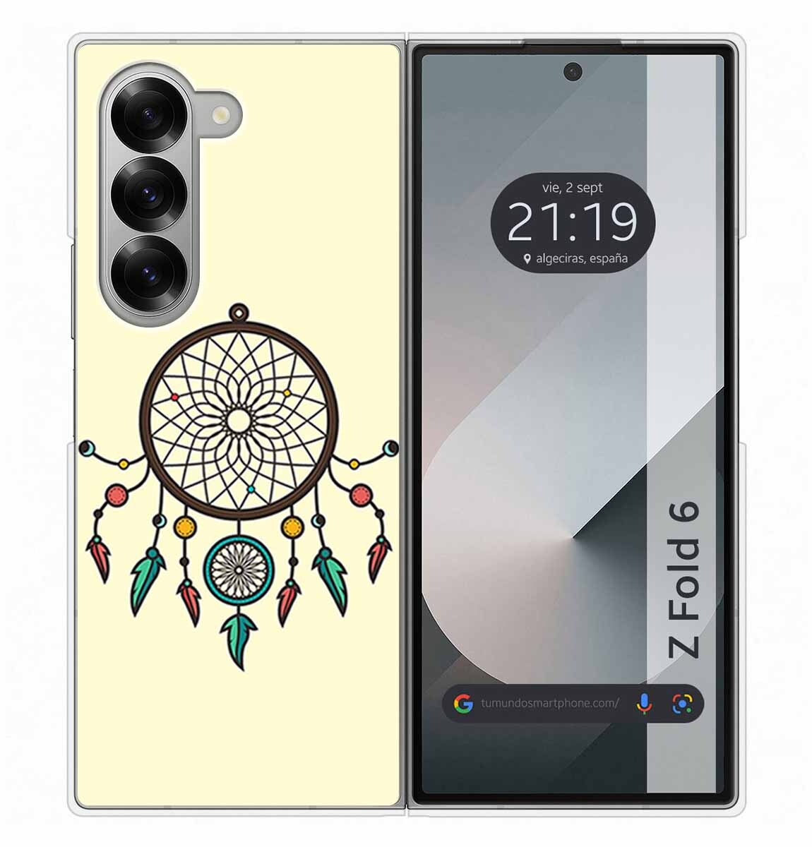 Custodia Rigida Per Samsung Galaxy Z Fold 6 5G Design Attrapasogni Disegni