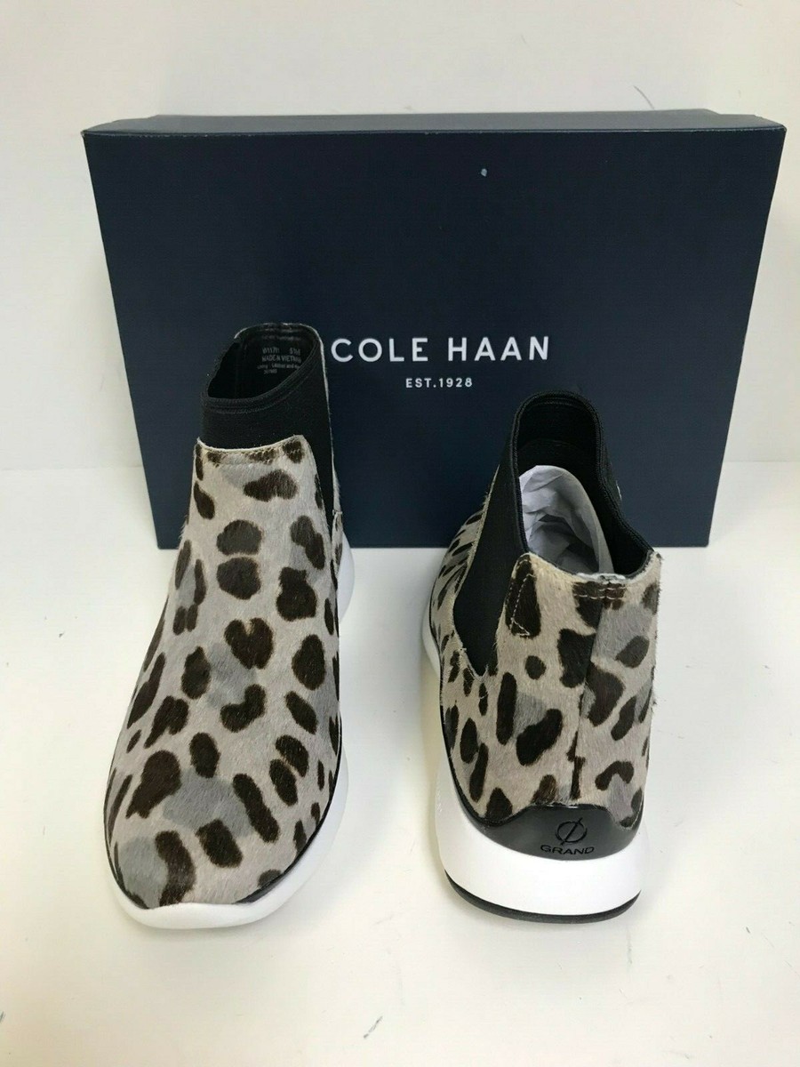 Cole Haan Women's 3.Zerogrand Chelsea Boot Ocelot Haircalf