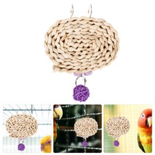 Parrot Bird Chewing Toy Bird Hanging Chew Toy Bird Toy for Birdcage