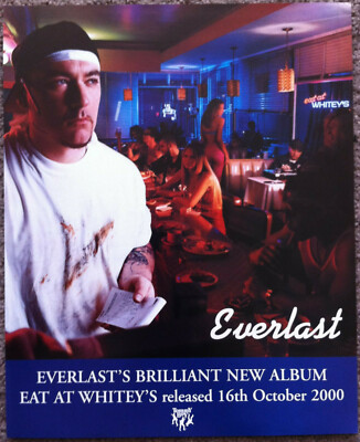 EVERLAST - EAT AT WHITEYS 2000 Full page UK magazine ad