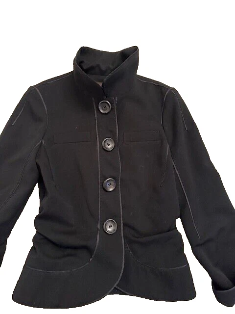 Chaqueta de mujer Louis Vuitton - negra, lana de cordero talla FR 36 Foto 2 de 4