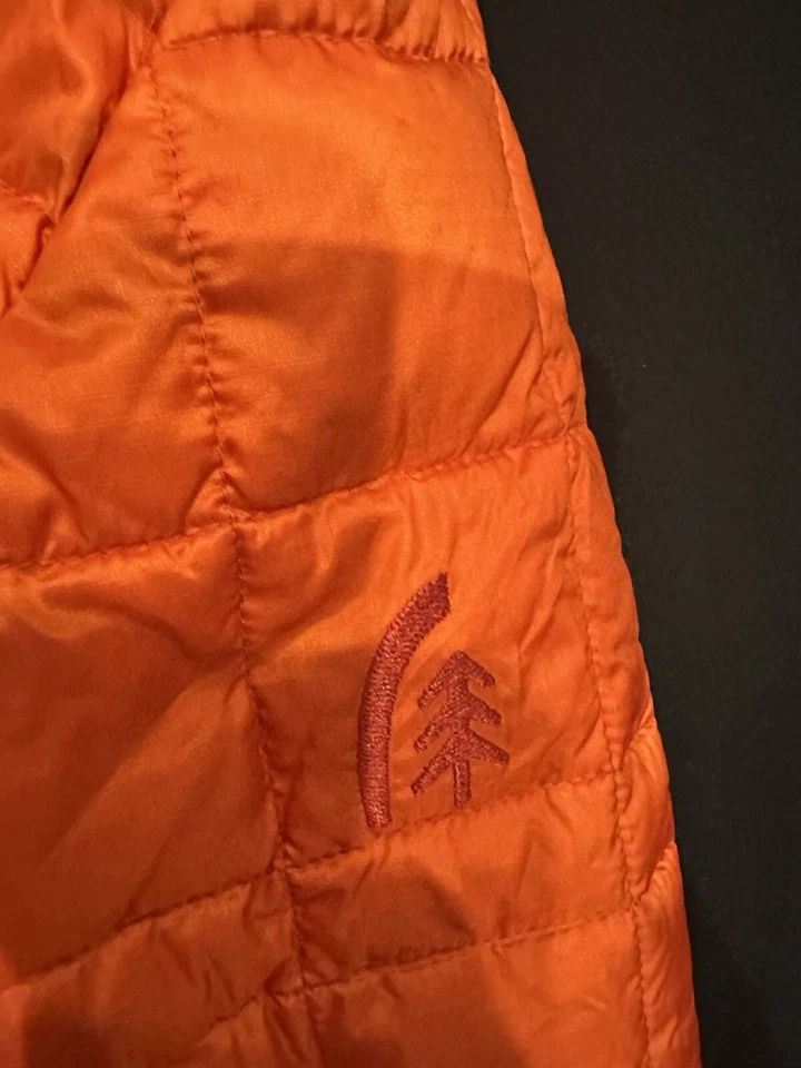 Jaqueta Sierra Designs 800 preenchimento DriDown Lite laranja masculina XXL casaco - Imagem 3 de 4