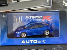 Rare! Honda Integra Type-R Autoart 1:43 Blue 53243 No Spark Minichamps Schuco