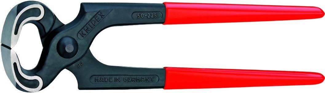 KNIPEX - 50 01 180 Tools - Carpenters' End Cutting Pliers (5001180), Red