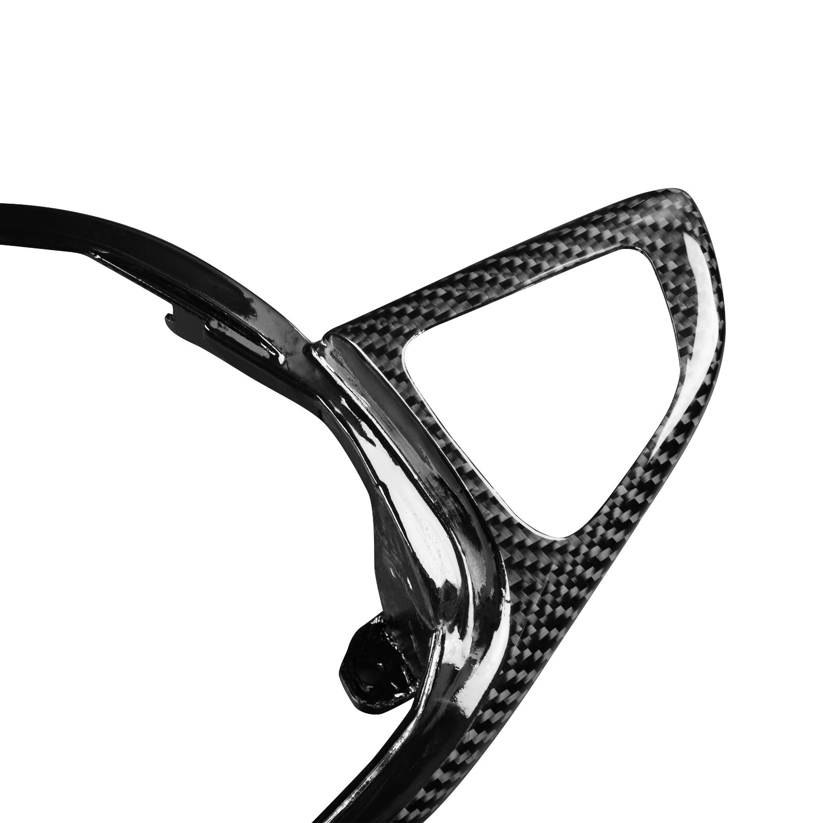 Carbon Fiber Steering Wheel Frame Cover For Benz W205 W213 W117 C63 AMG 201520 eBay