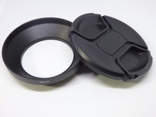 58 mm Metal Camera Lens Hood 82mm Cap for Wide Angle Lens 58WC82
