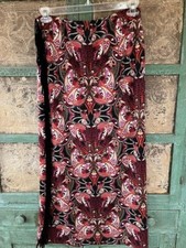 Cato Sz Med Multi Colored Pull On Skirt "Wrap Around" style New w/o Tags