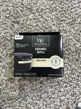 NIB WoodWick Radiance Diffuser Refill Vanilla Bean