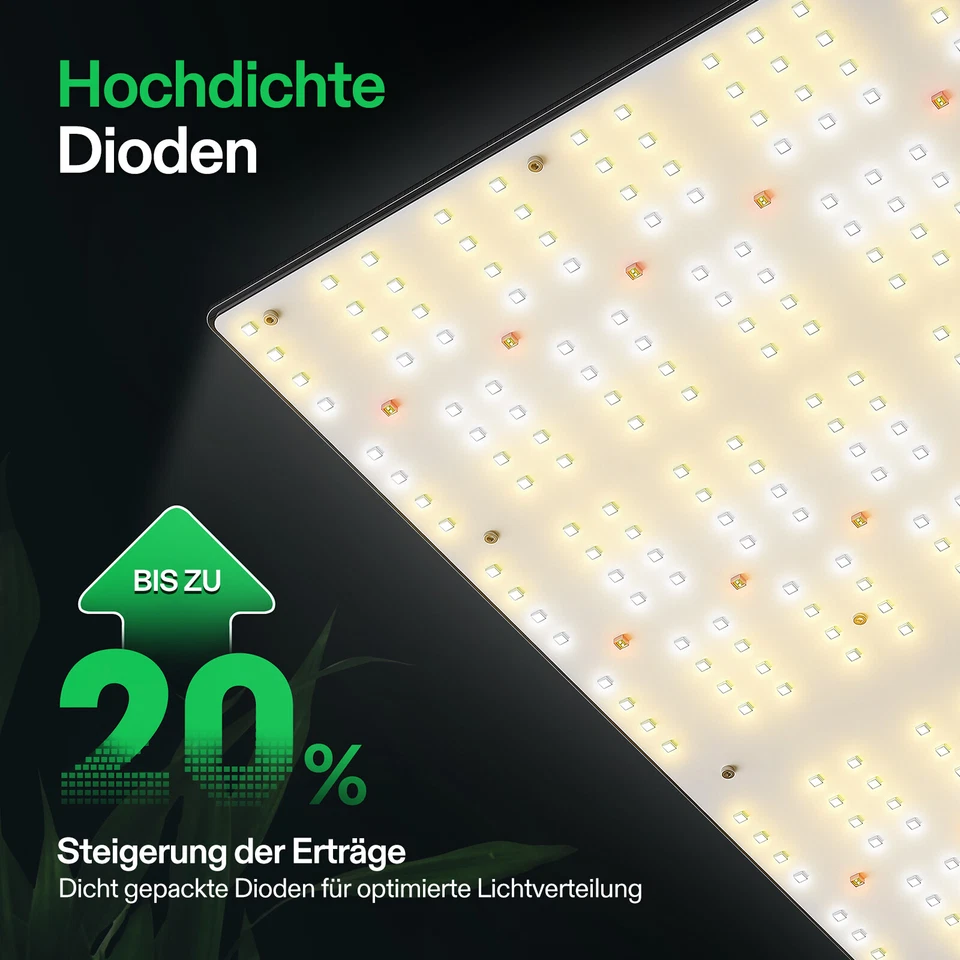 VIVOSUN VS3000 LED Grow Light 300W pflanzenlampe Zimmerpflanzen Indoor Veg - Bild 2 von 4