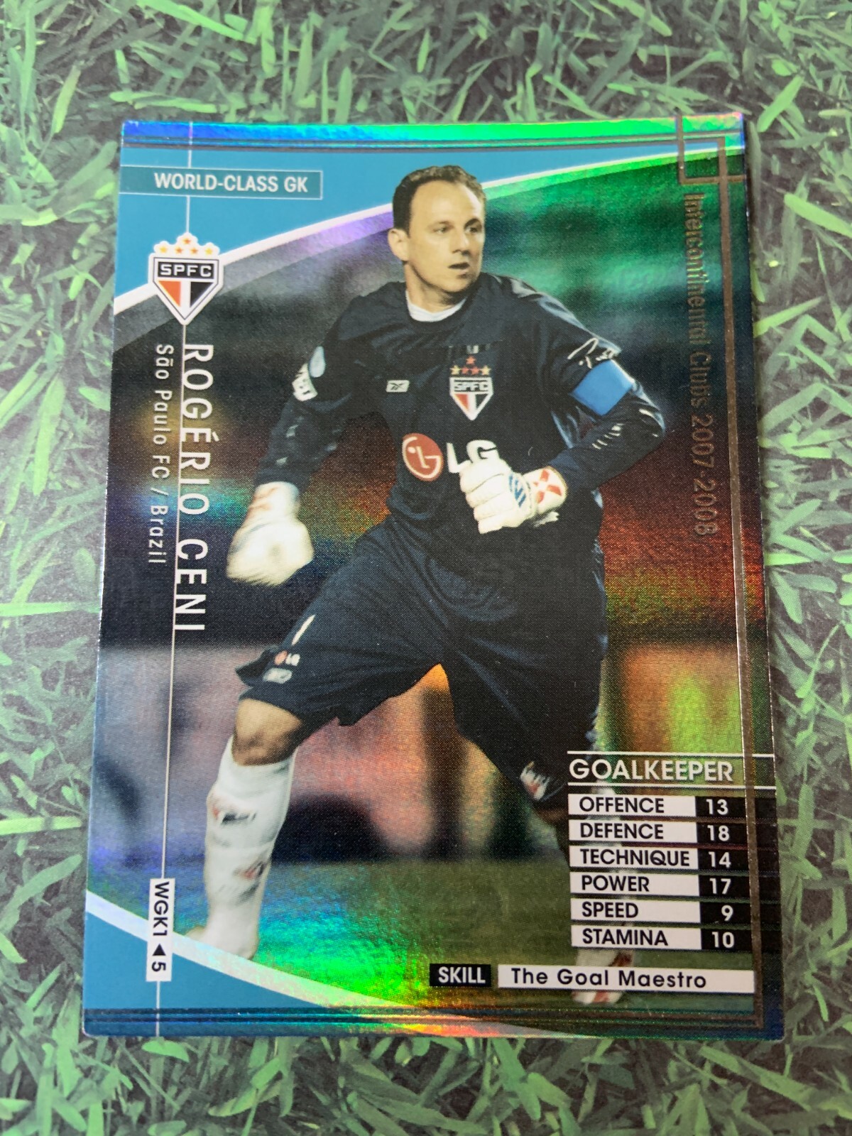 Panini WCCF 2007-08 Rogerio Ceni Sao Paulo FC Brazil WGK Refractor card |  Descubra o mundo do entretenimento com a sorrir bet