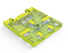 12 Fiber Mini Splice Tray -Magnetic Splice Holder