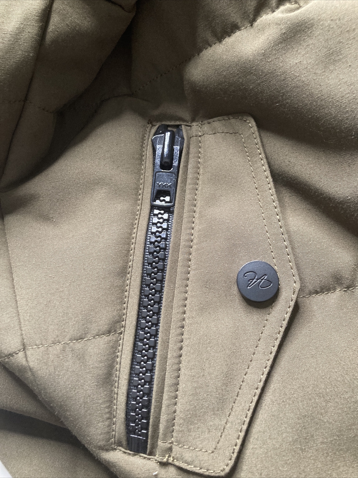 North Aware move forward men jacket medium dark g… - image 9