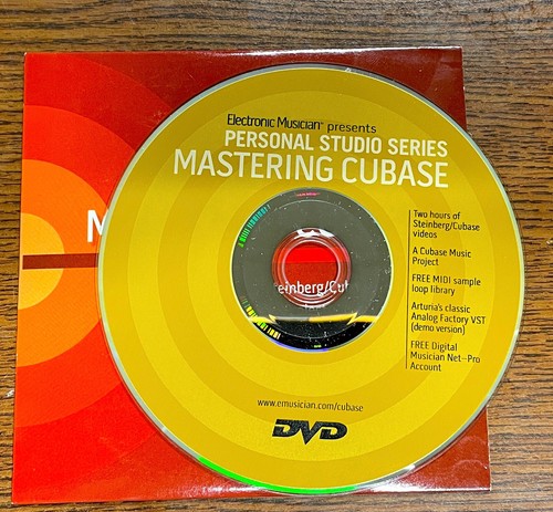 Steinberg Cubase - Mastering Cubase DVD - EM - Vintage Cubase Videos - Picture 2 of 3