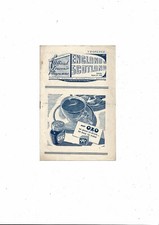 1946 England v Scotland International Football Programme