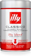 illy Coffee - Classico Filter Coffee - Medium Roast - 100% Arabica Coffee - 250g