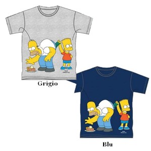 maglietta bart simpson