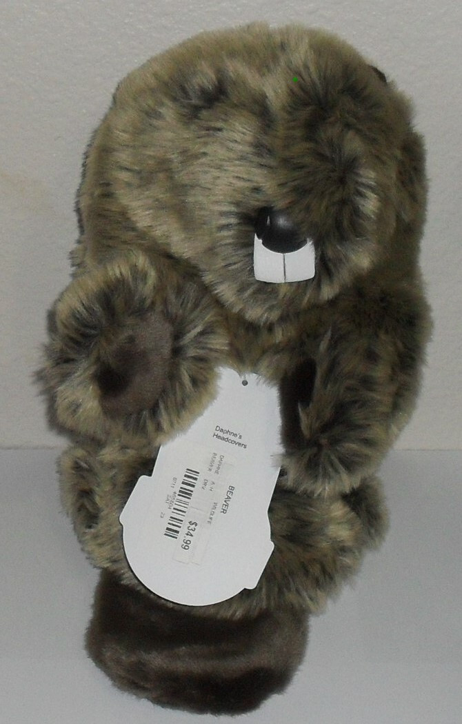 NEW Daphne's Headcovers Beaver Driver Golf Head Cover eBay