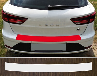 Lackschutzfolie Ladekantenschutz transp. passgenau für Seat Leon ST FR ...