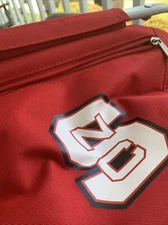 NCS Picnic Time Metro Basket Collapsible Cooler Tote Red Outdoor EUC