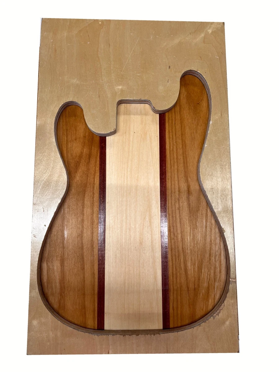 Multispecies Guitar Body Blank 5 Piece Glued Solid Body