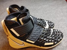 Nike Force Savage Elite TD 2 Football Cleats Black Gold  display picture 1