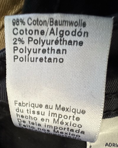 ADRIANO GOLDSHMIED Pants Mens 29Rx34 Black The Matchbox Slim Straight Low Rise - Picture 12 of 12