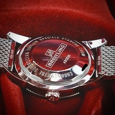 Breitling Superocean Heritage II Blue Dial 46mm Automatic AB2020 Steel Bracelet 12