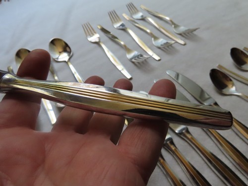 NEW Original Packaging 30 Piece Auerhahn LARISSA EXQUISITE Gold Decor 90 Silver - Picture 8 of 19
