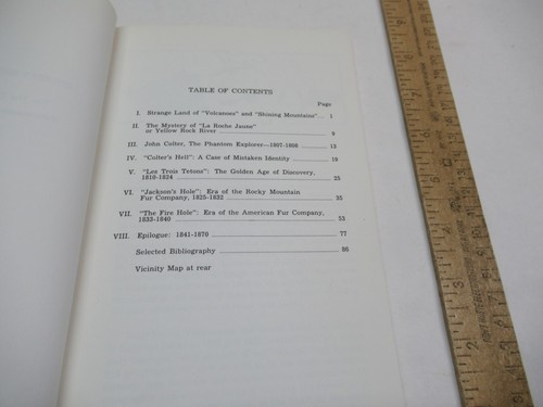 COLTER'S HELL & JACKSON'S HOLE - Merrill J Mattes - 1962 - illustrated pb BOOK - Imagen 5 de 9