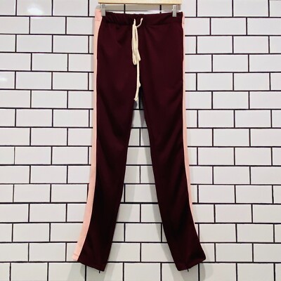 EPTM TECHNO TRACK PANTS MAROON/PINK