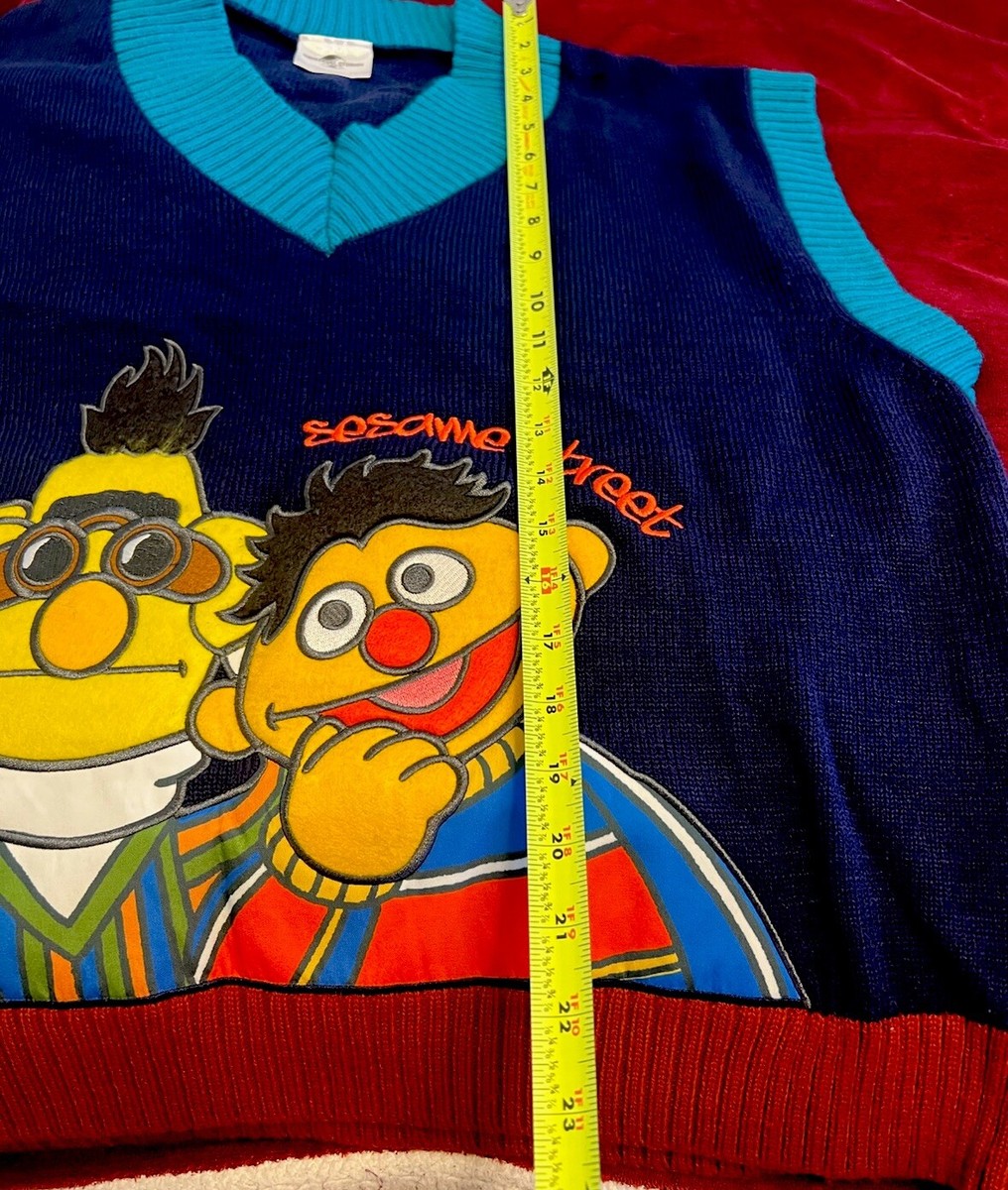 NWOT VTG RARE 90s Universal S JPSesame Street Bert & Ernie