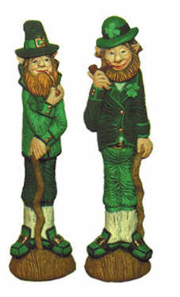 2 Pencil overseas Leprechaun Ready to Paint Genuine Free Shipping Ceramic Bisque Unpainted